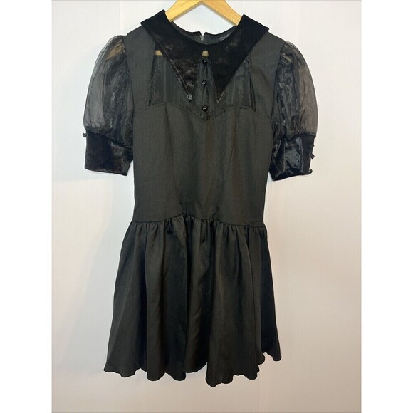 Leg Avenue Dresses & Skirts - Wednesday Addams Dress by Leg Avenue Med Bewitching Witch Halloween Costume